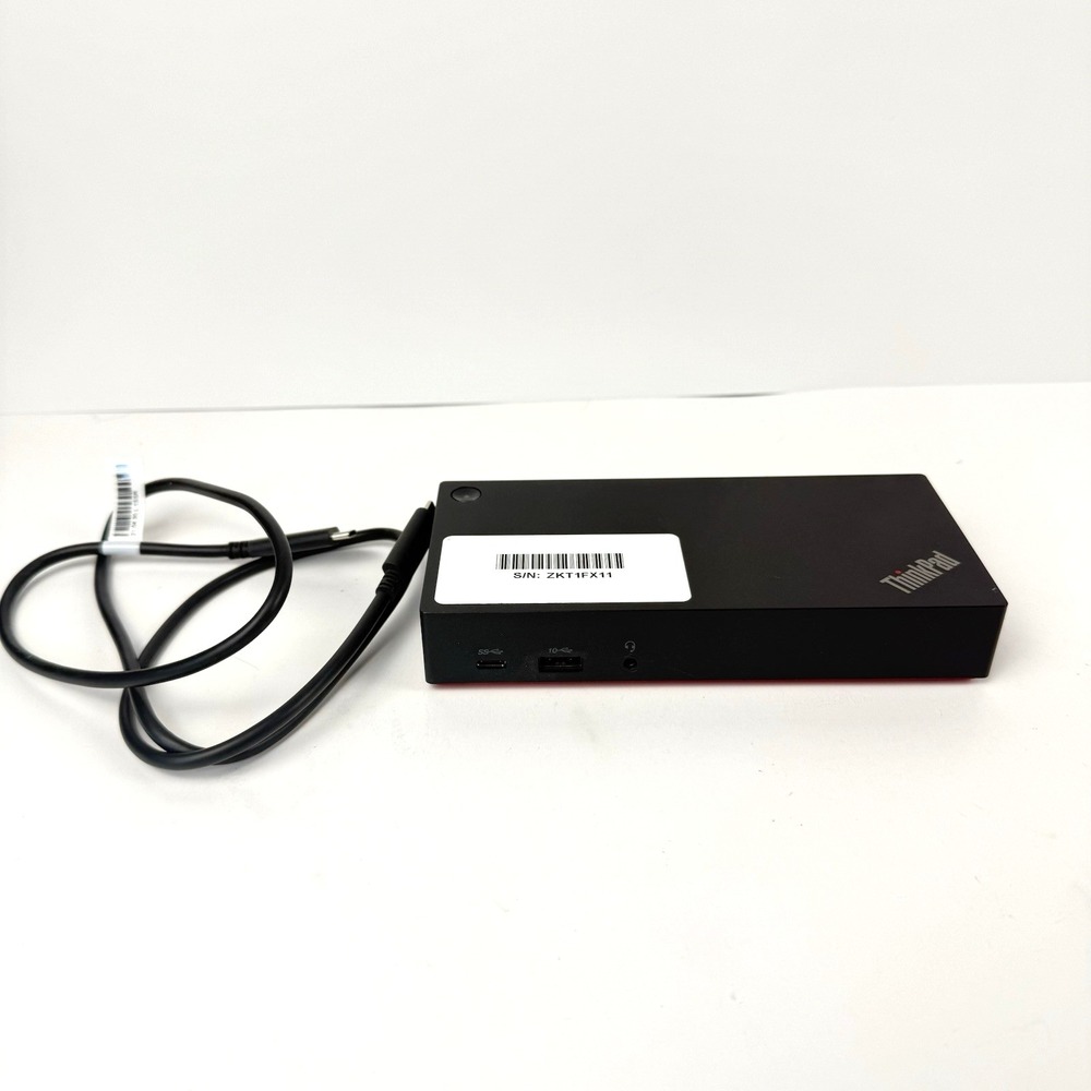 Lenovo ThinkPad USB-C Dock Gen2 Computer Dock LDC-G2 Tested Working